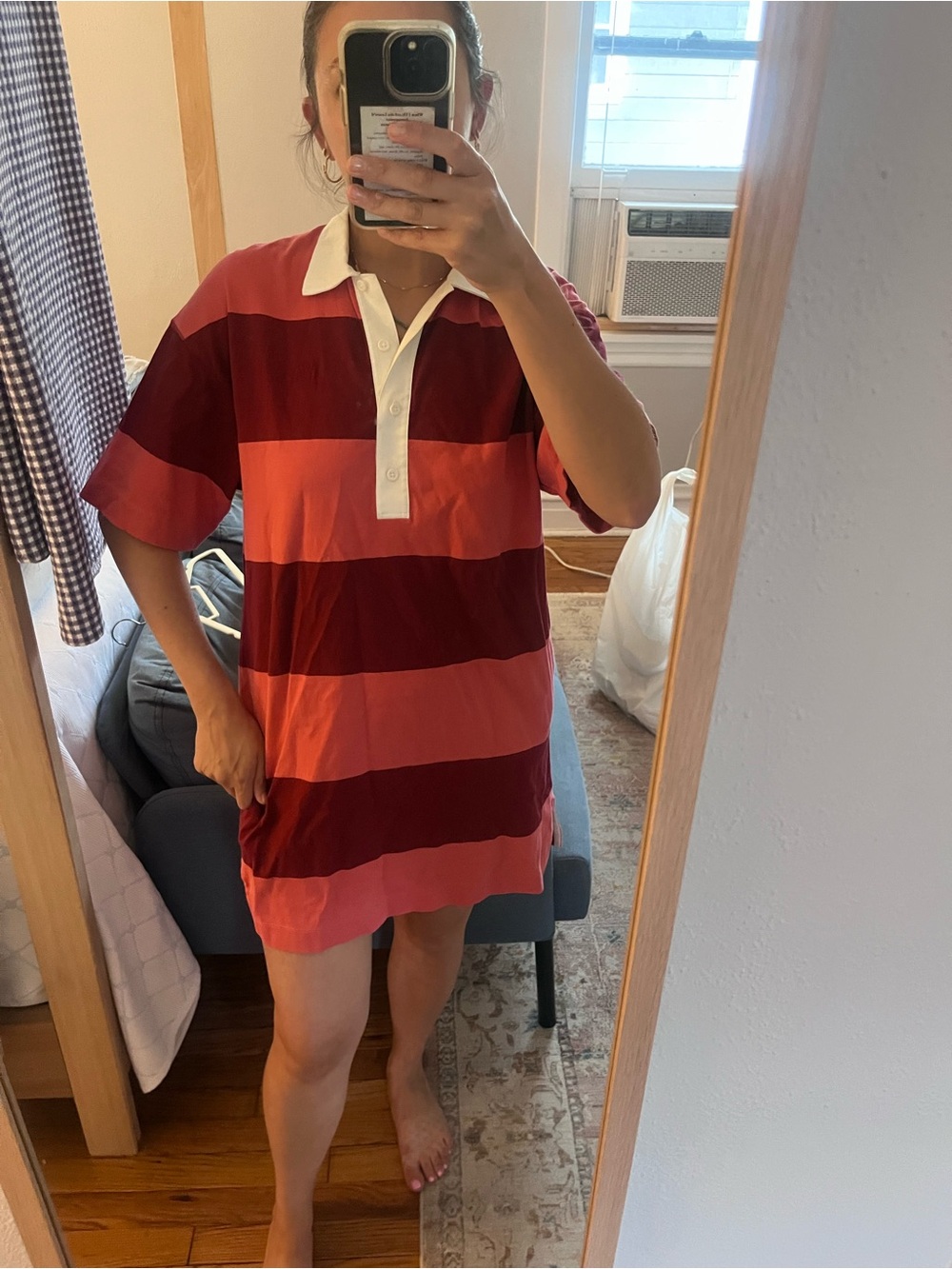 SPORTY GIRL 👧🏻 JW Anderson X Uniqlo Rugby Dress
